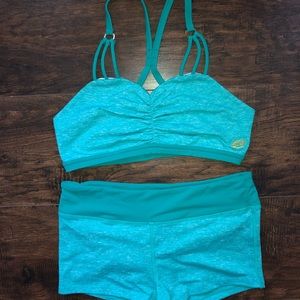 California kisses dancewear, bra top and short